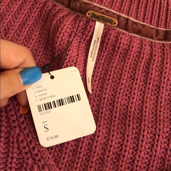 BLACKBERRY FREE PEOPLE SWEATER - Picture 3 of 3